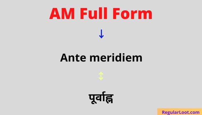 Am Full Form
